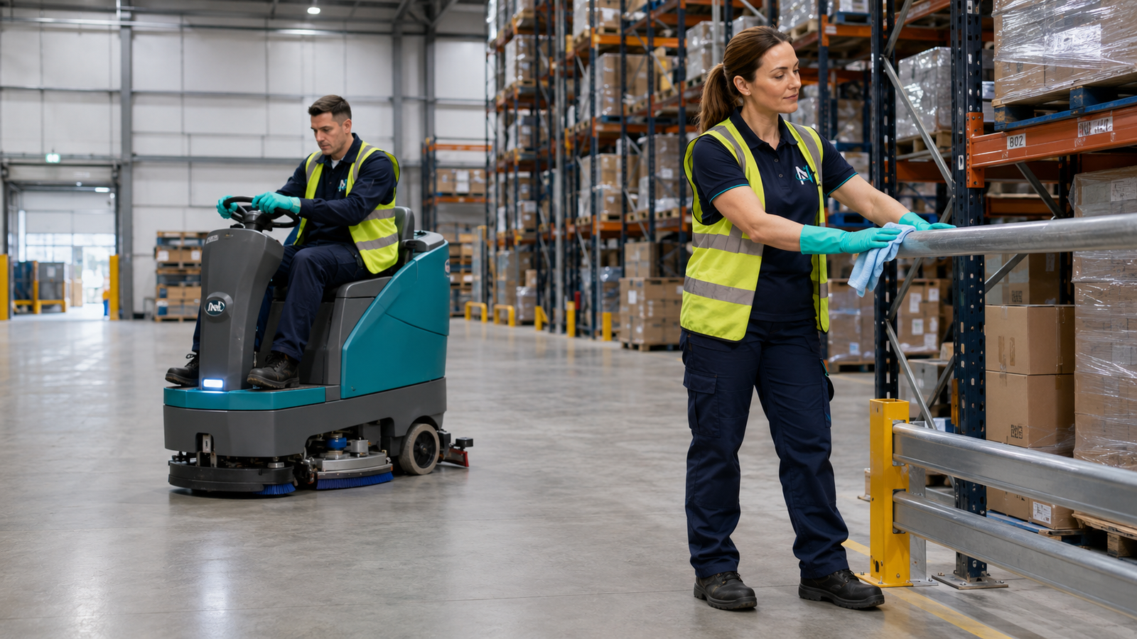 Factory & Warehouse Cleaning by Novaris