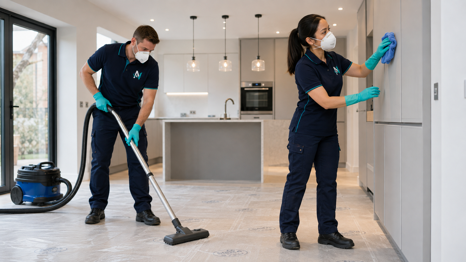 Novaris deep clean of a modern home